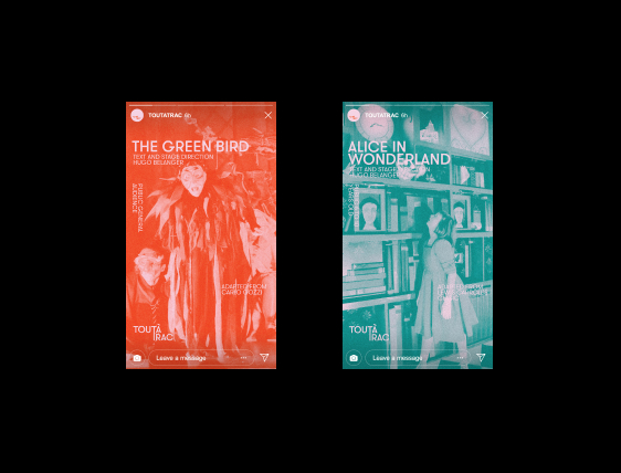 story examples for social media