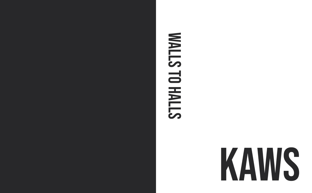 title page spread of book design