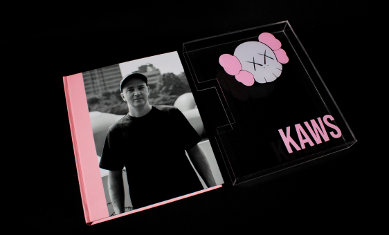 book and slipcase next to each other