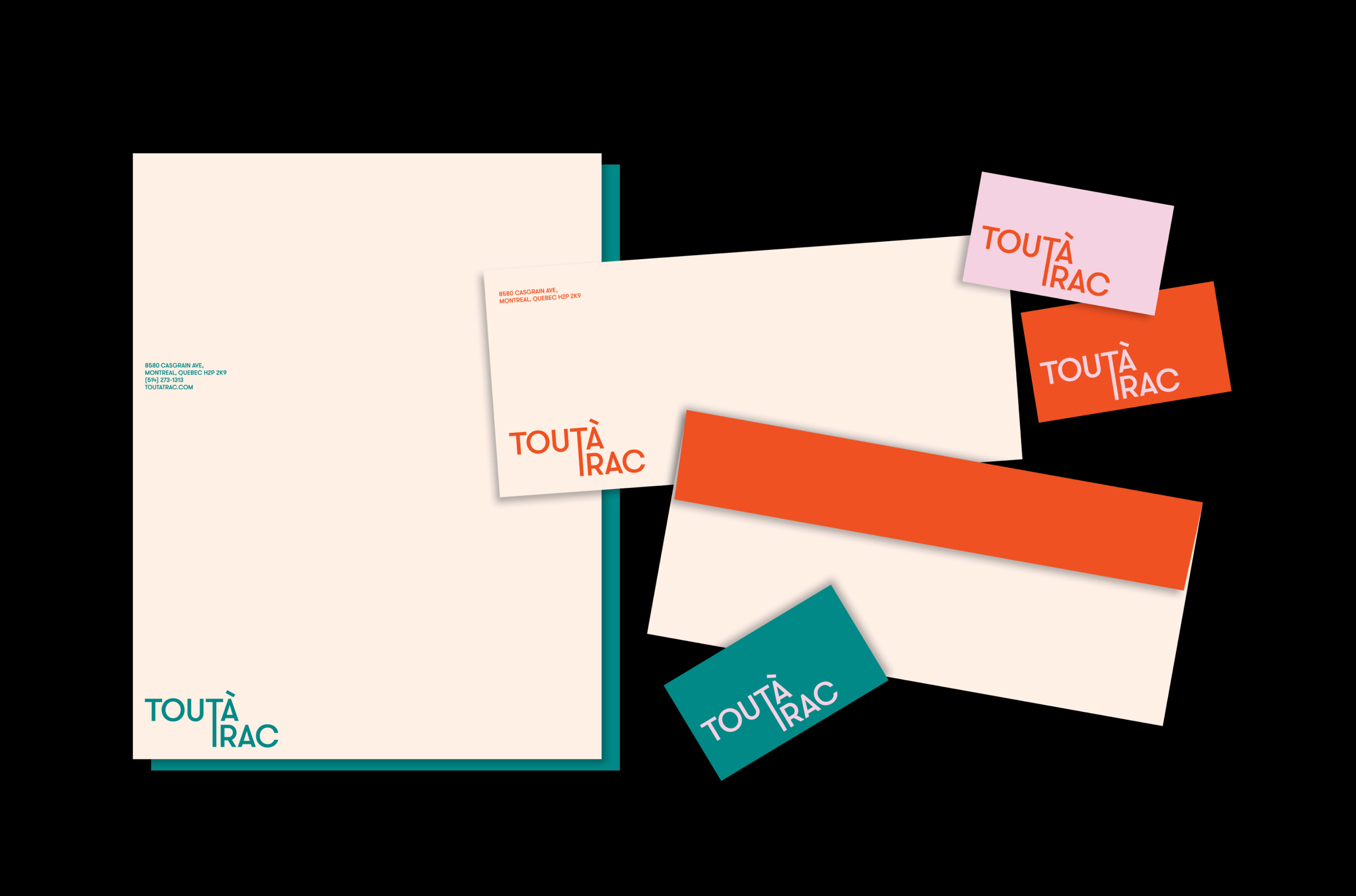 stationery design for rebranding